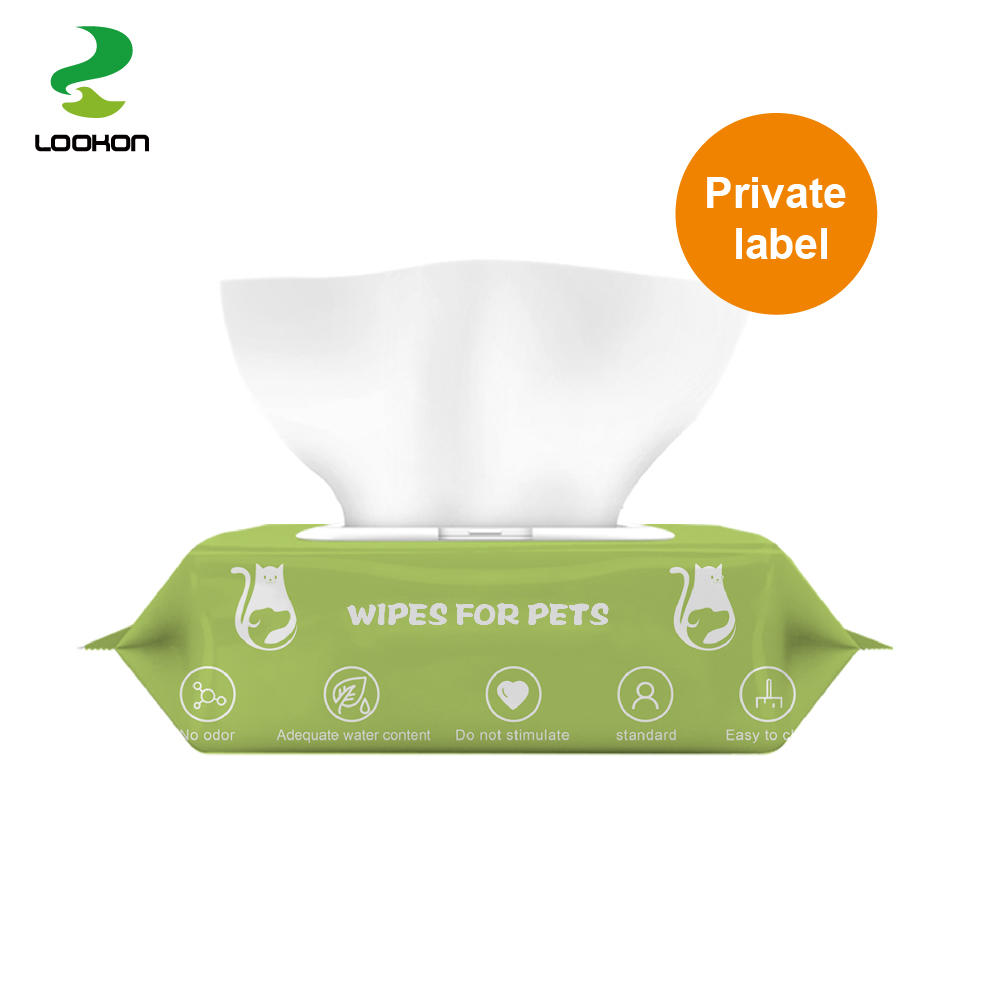 Pet Wipes Made with Earth Friendly Sustainable Bamboo Fiber